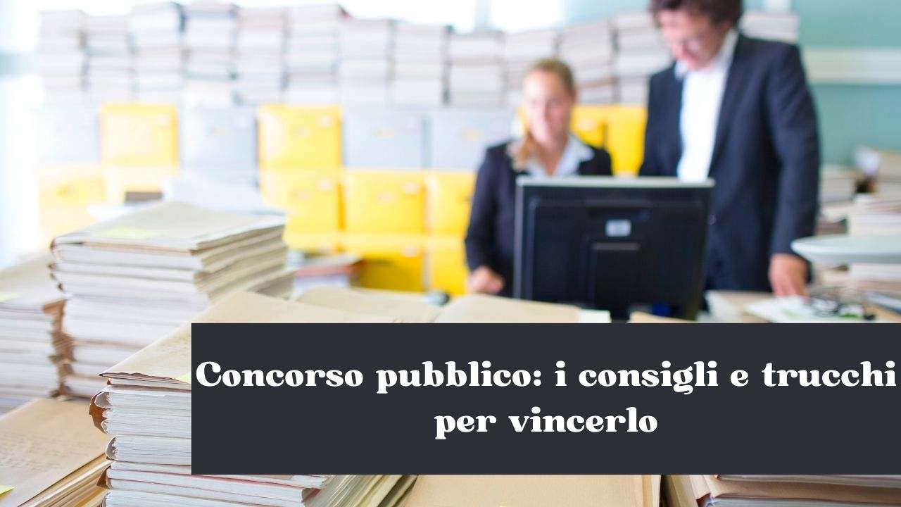 concorso pubblico trucchi