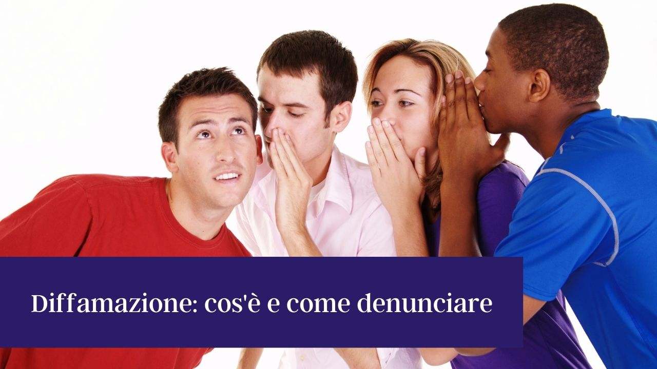 reato di diffamazione denuncia