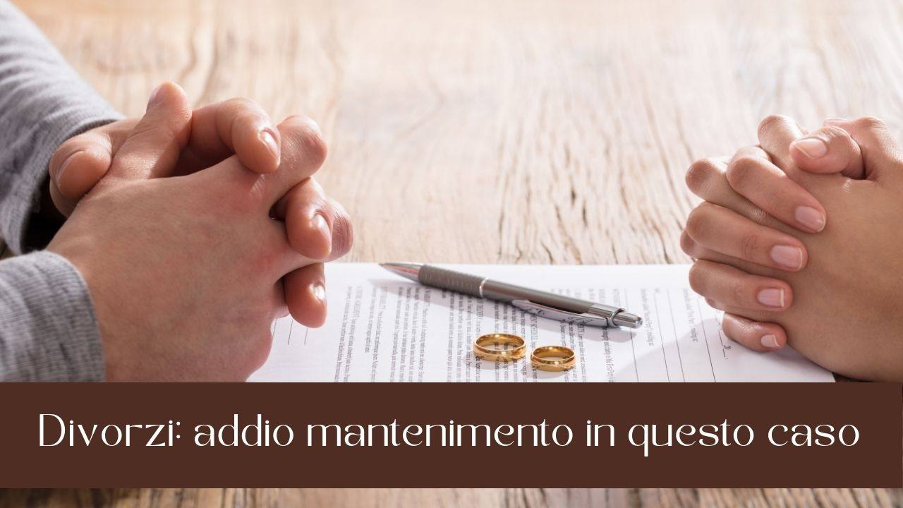 divorzi mantenimento negato