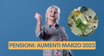 Pensioni, a marzo novità importanti: chi riceverà un importo più alto