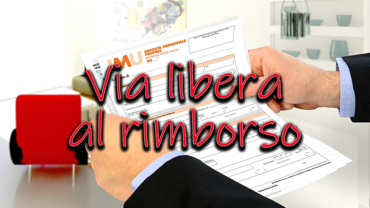 chi può chiedere il rimborso dell'Imu