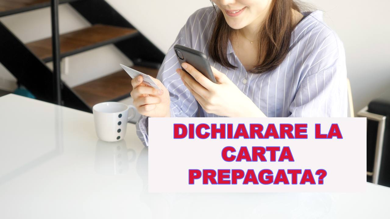 Carta prepagata: va dichiarata al Fisco?