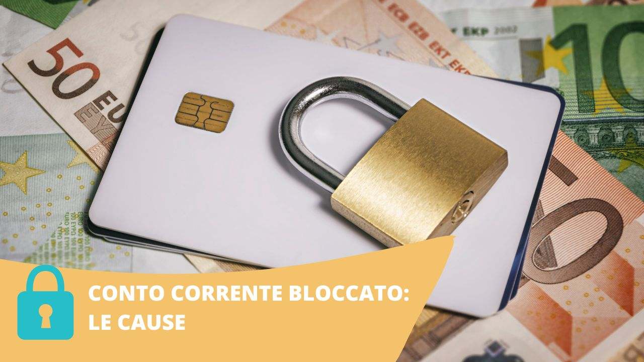 conto corrente bloccato