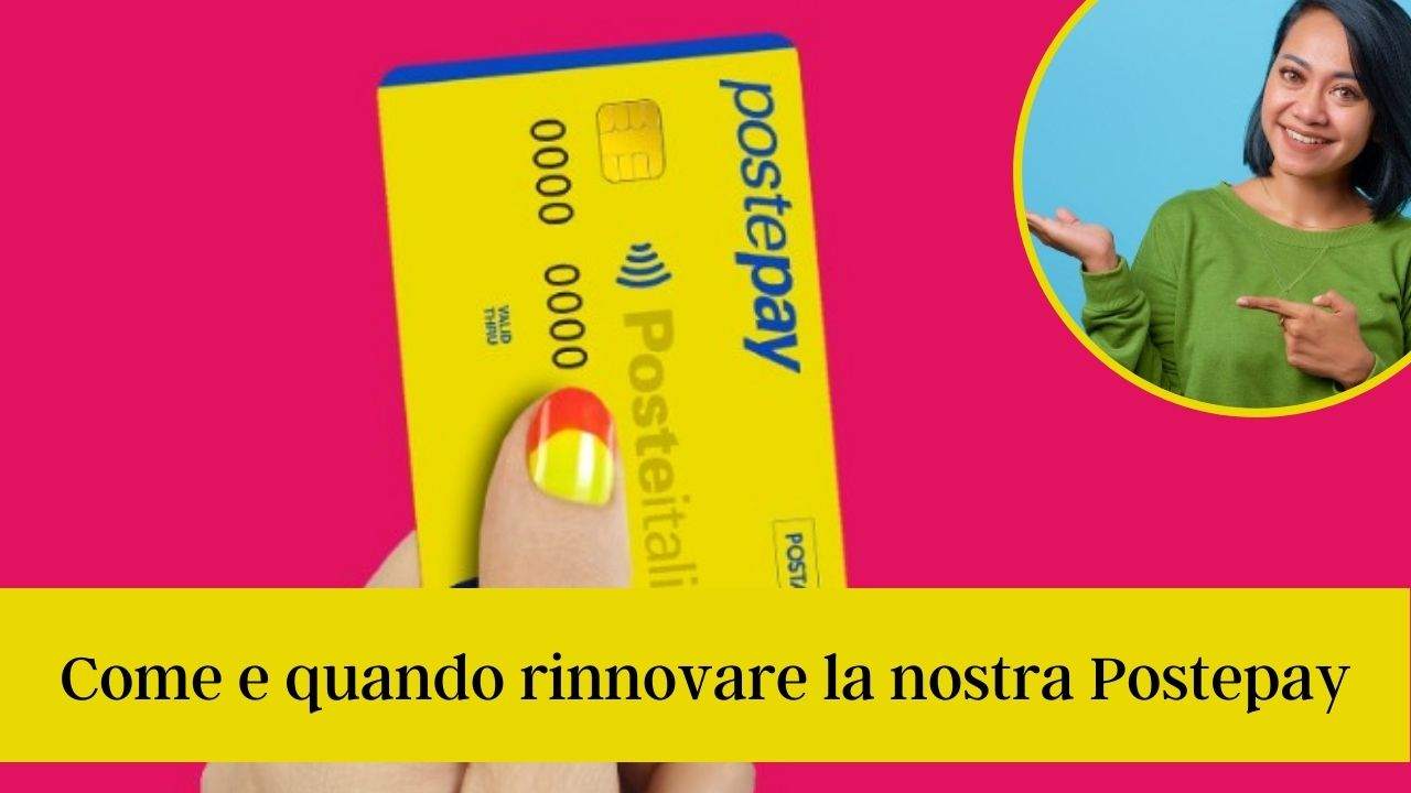 postepay rinnovo carta