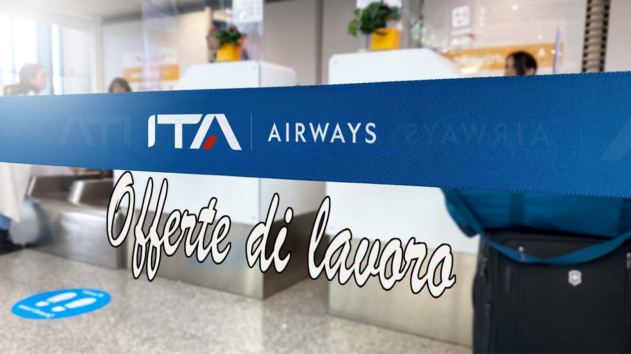 posizioni aperte ita airways