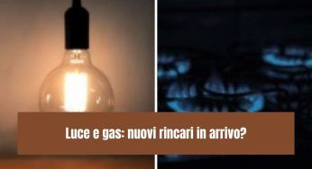 Rincari luce e gas: cosa dobbiamo aspettarci questa primavera?