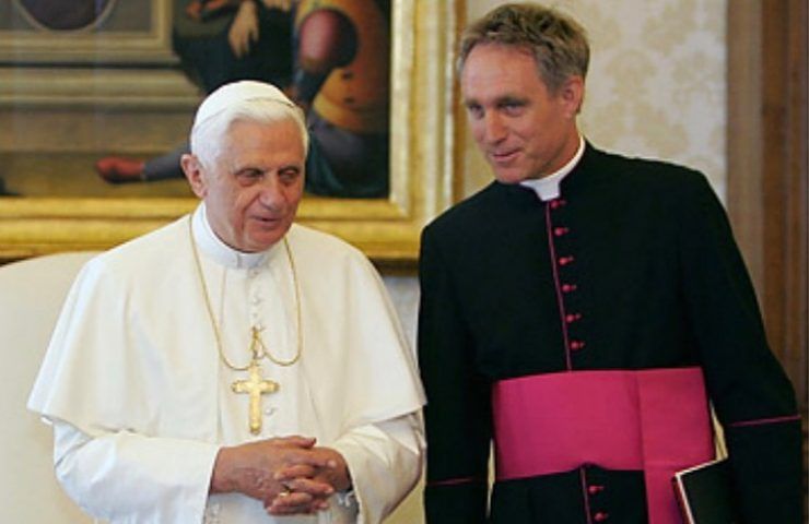 Georg Gaenswein su testamento Ratzinger