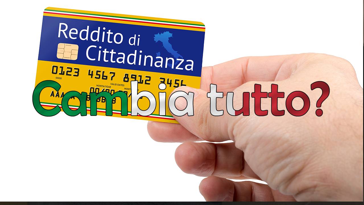 nuova modalità erogazione reddito di cittadinanza