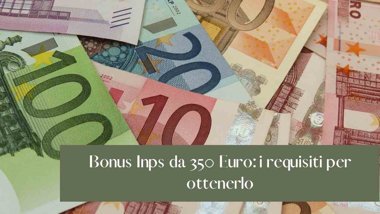 bonus inps 350 euro