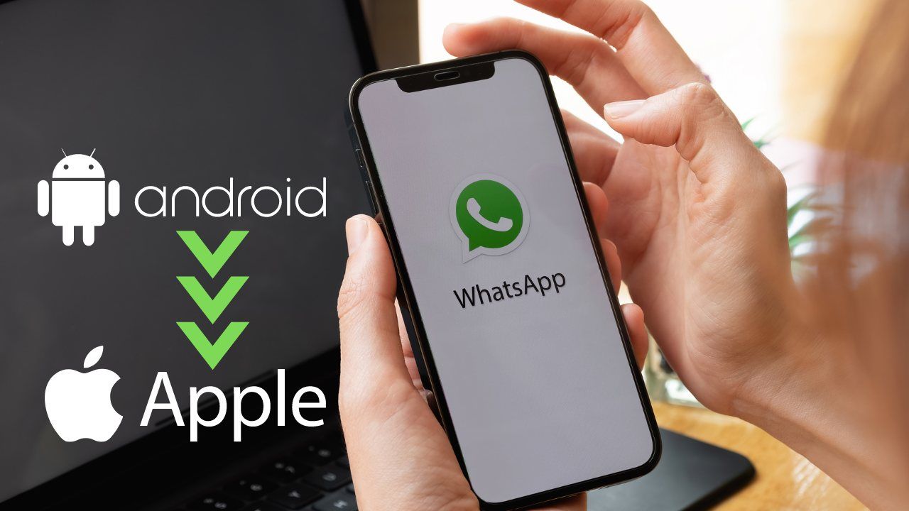 whatsapp da ios a android