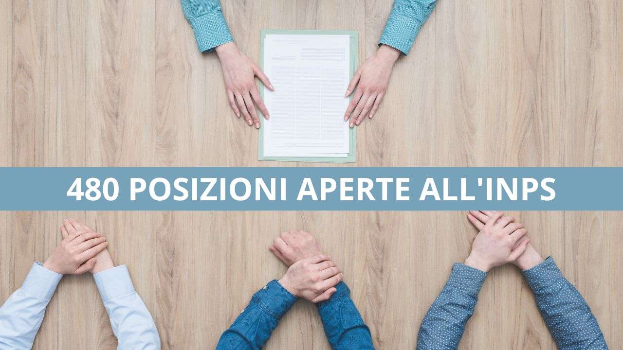 posizioni aperte INPS