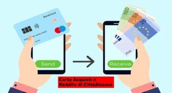 Carta Acquisti e Reddito di Cittadinanza: puoi averli insieme, ecco come