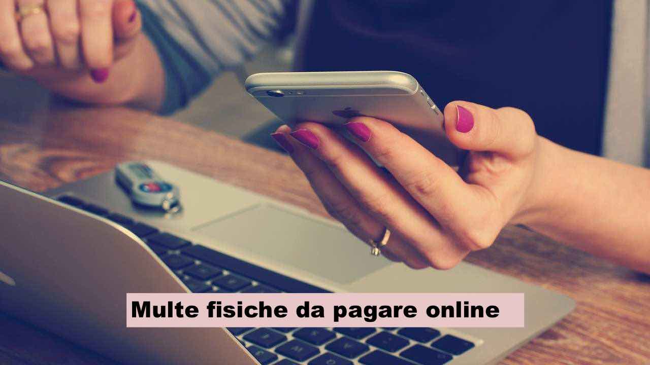 Multe fisiche da pagare online