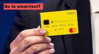 Hai smarrito la carta del Reddito di Cittadinanza? Come procedere
