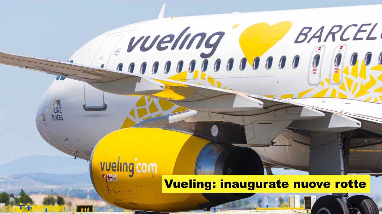 Aereo Vueling, inaugurate nuove rotte