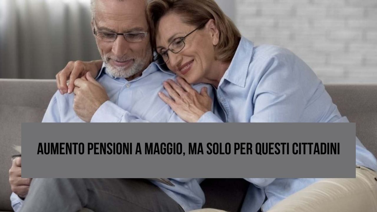 maggio pensioni aumento