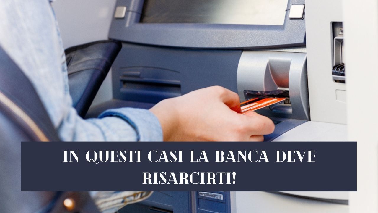 banca furto clienti risarcimento