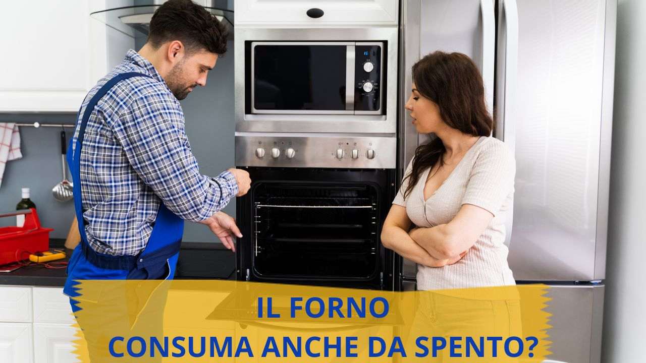 forno consuma da spento