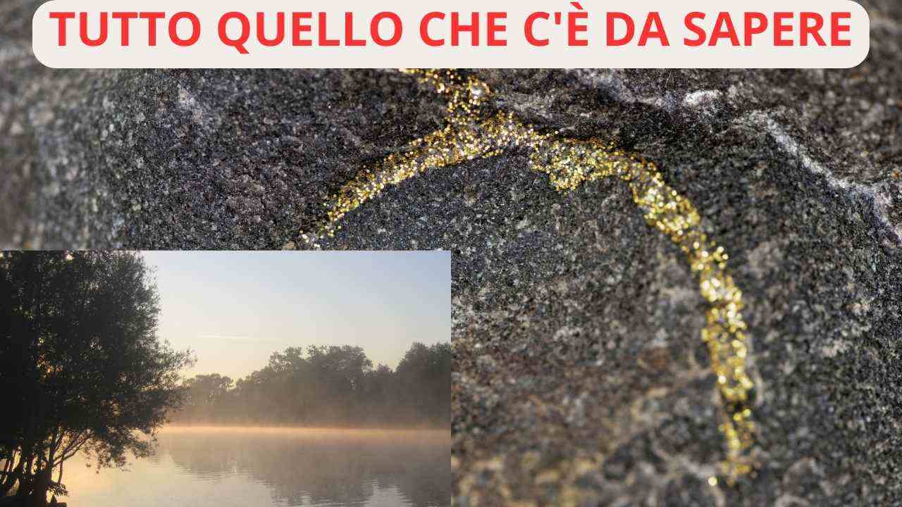 Oro fiumi Italia dove trovarlo norme