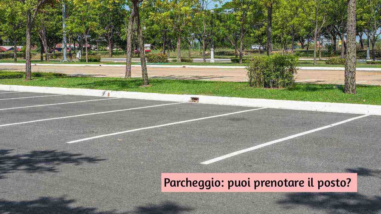 Parcheggio: puoi prenotare il posto?