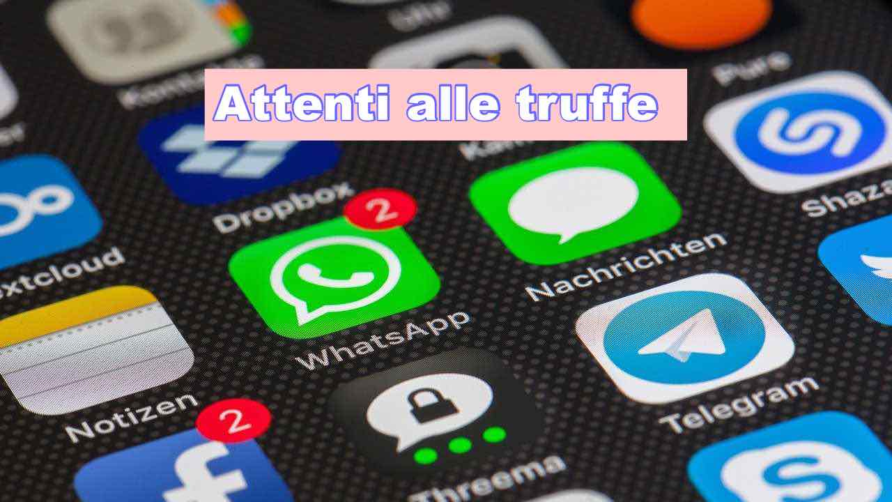 Whatsapp: attenti alle truffe