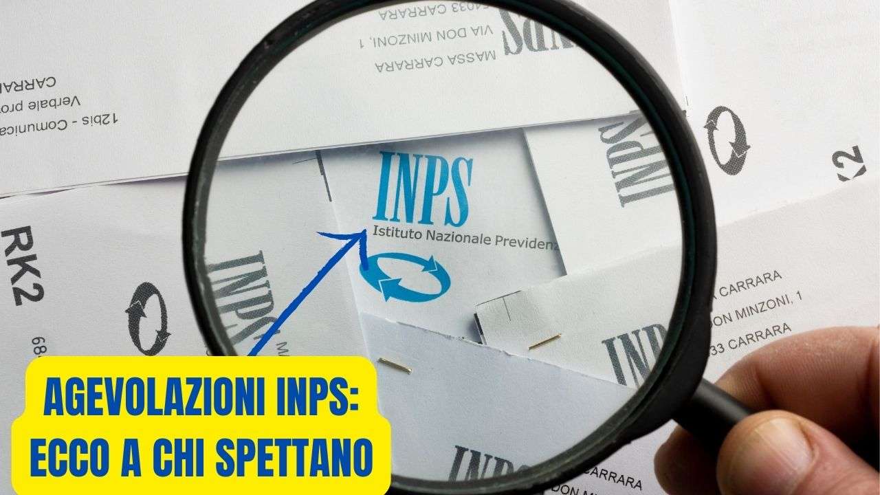 agevolazioni inps