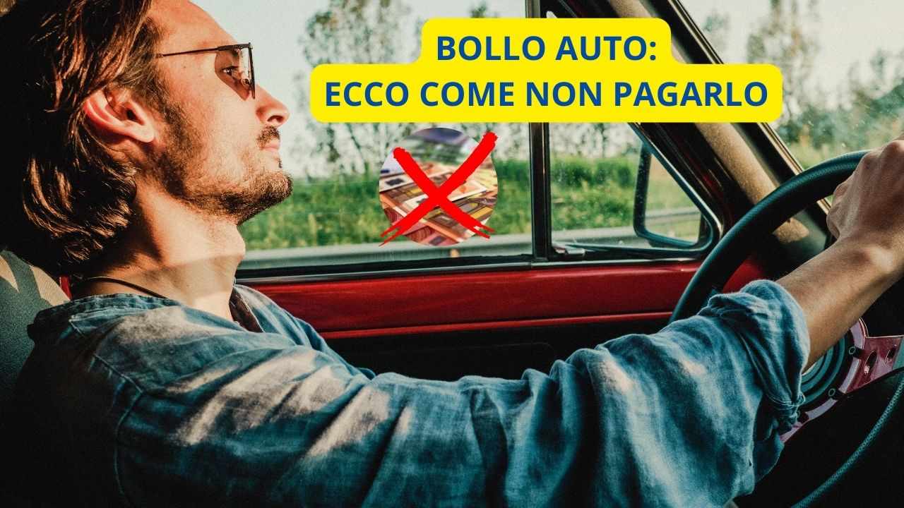 così non paghi il bollo auto