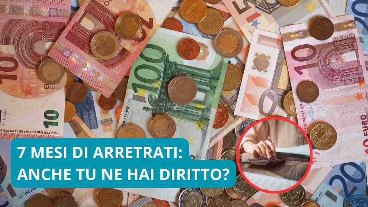 7 mesi di arretrati INPS