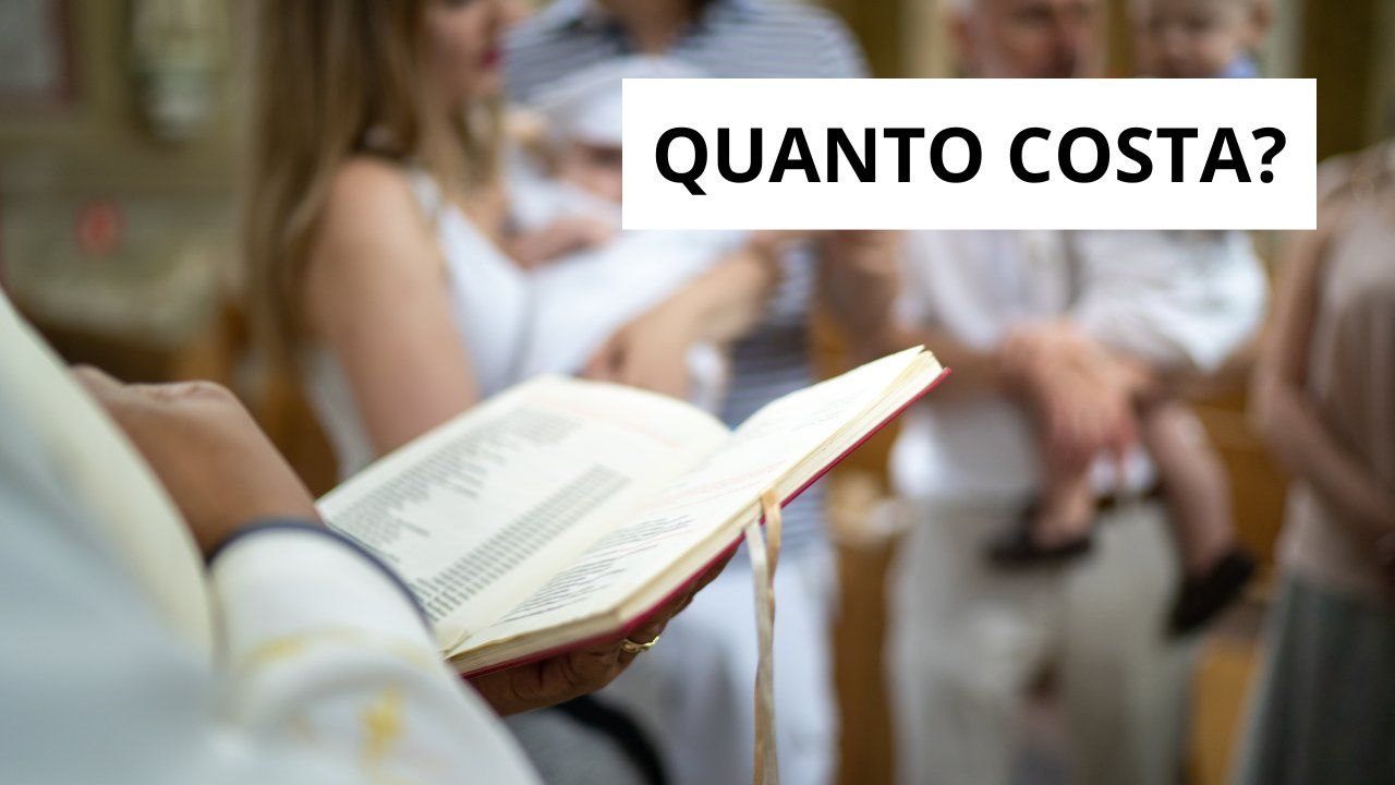 Quanto costa un battesimo in chiesa? I dettagli