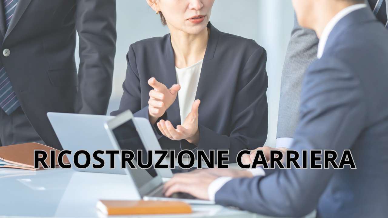 Ricostruzione carriera