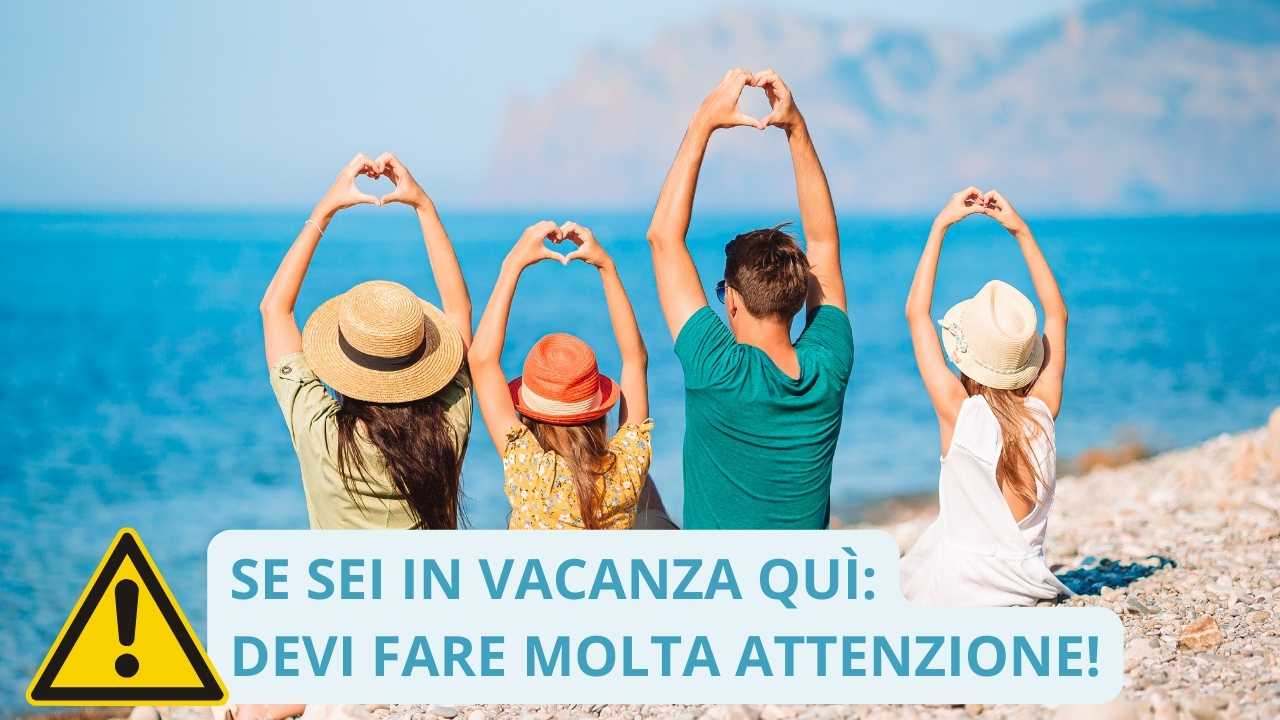 attenzione alle vacanze in questa città